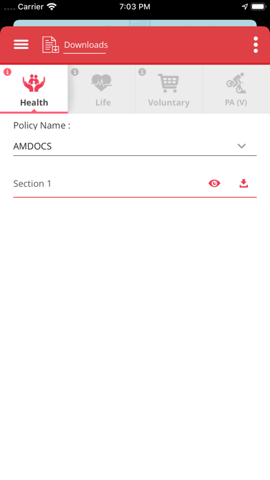 App screenshot