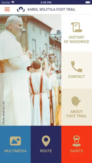 Szlak Karola Wojtyły screenshot 1