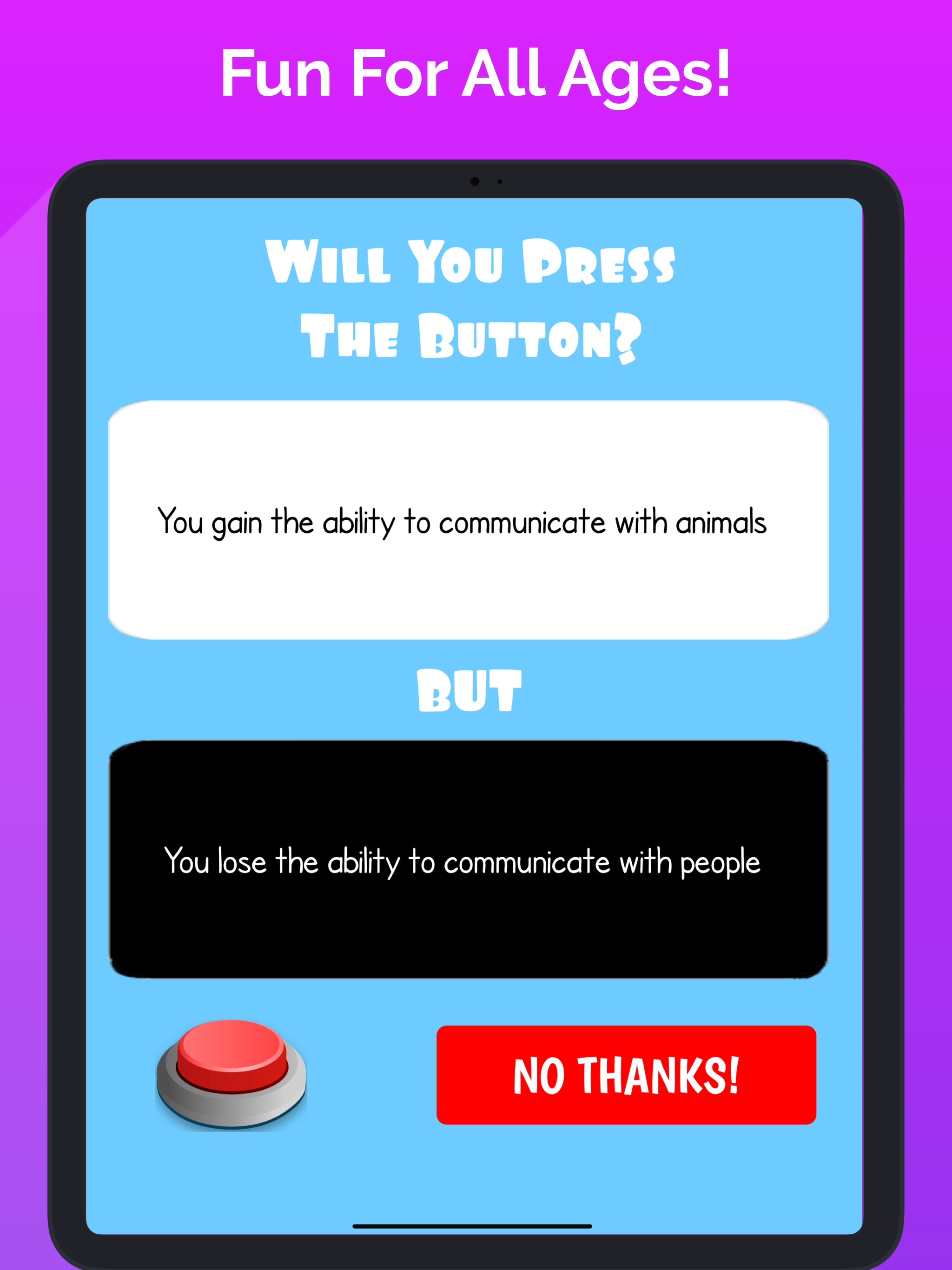 Would You Press The Button?
