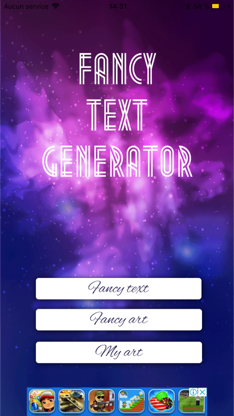 Cool Fancy Text and Art screenshot 1