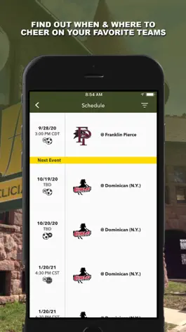 Game screenshot Felician Athletics Gameday apk