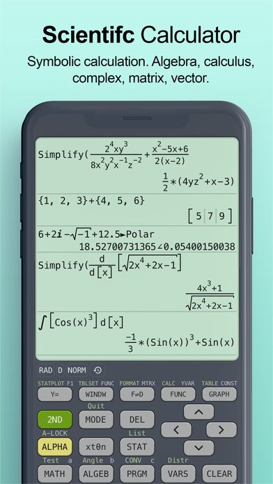 Ncalc - Graphing Calculator 84 Screenshot