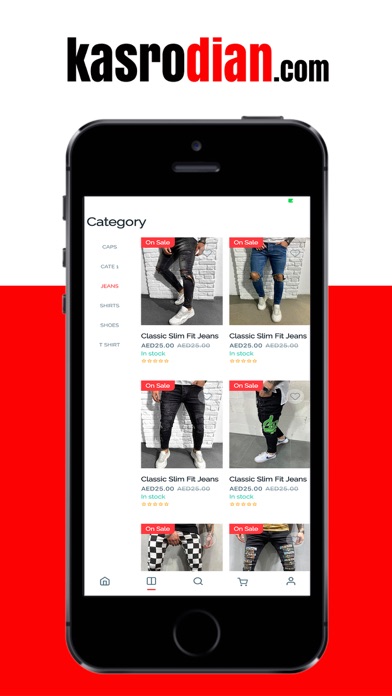 Kasrodian Online Shopping App Screenshot