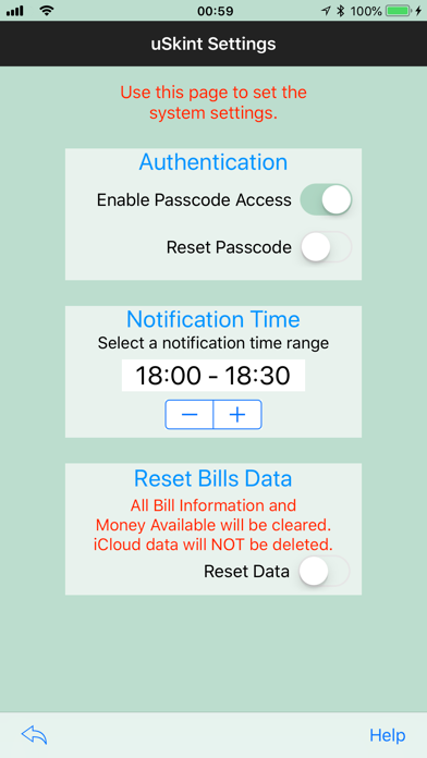 App screenshot