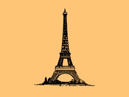 Add these Eiffel Tower stickers to your collection