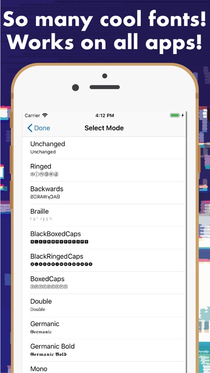 Tfont-Font Tool for Profiles screenshot-4