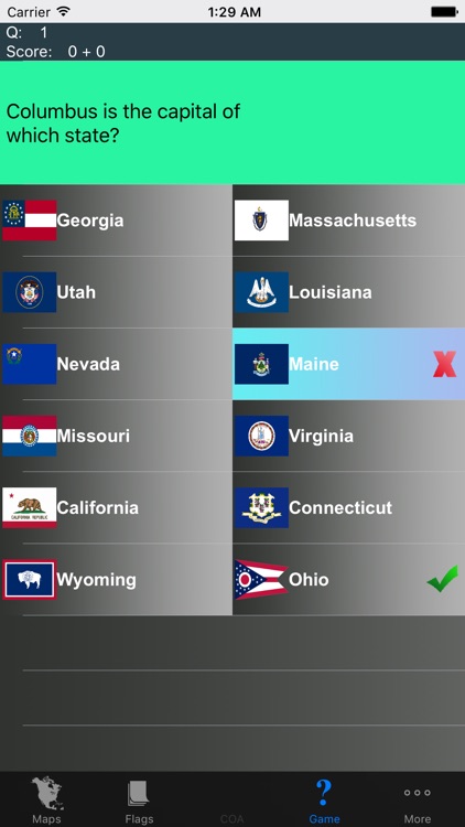 North America Country's States