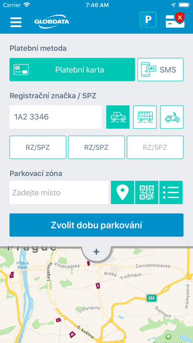 ParkSimply Praha Screenshot