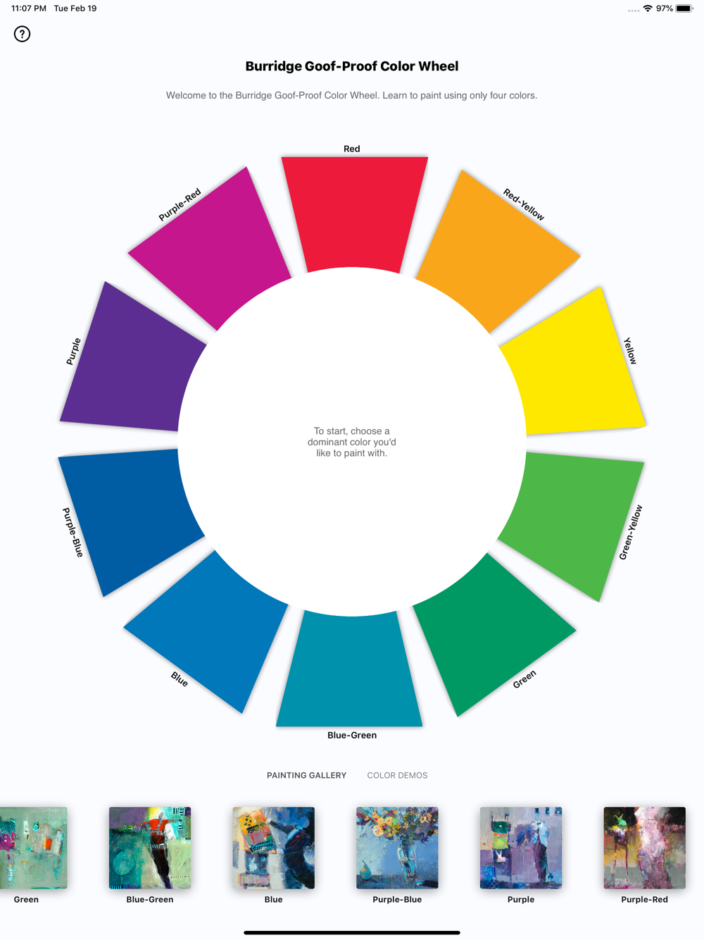 Burridge Color Wheel Free Download App for iPhone