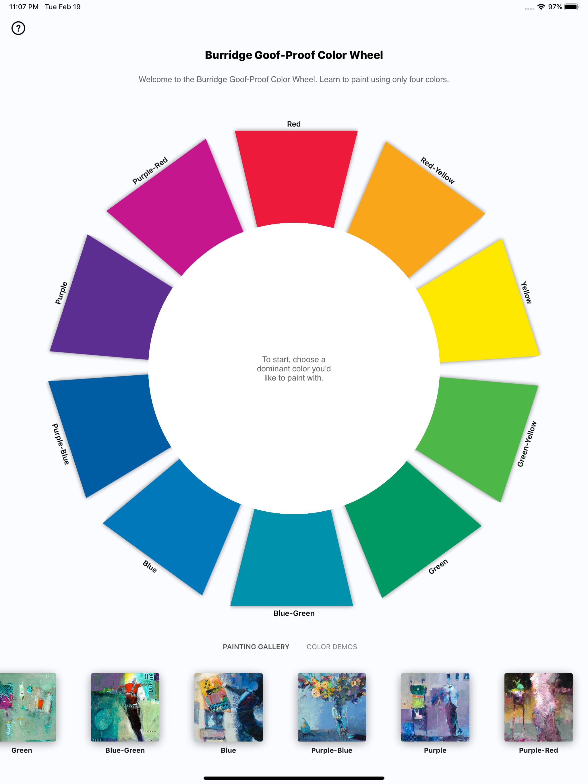 Burridge Color Wheel