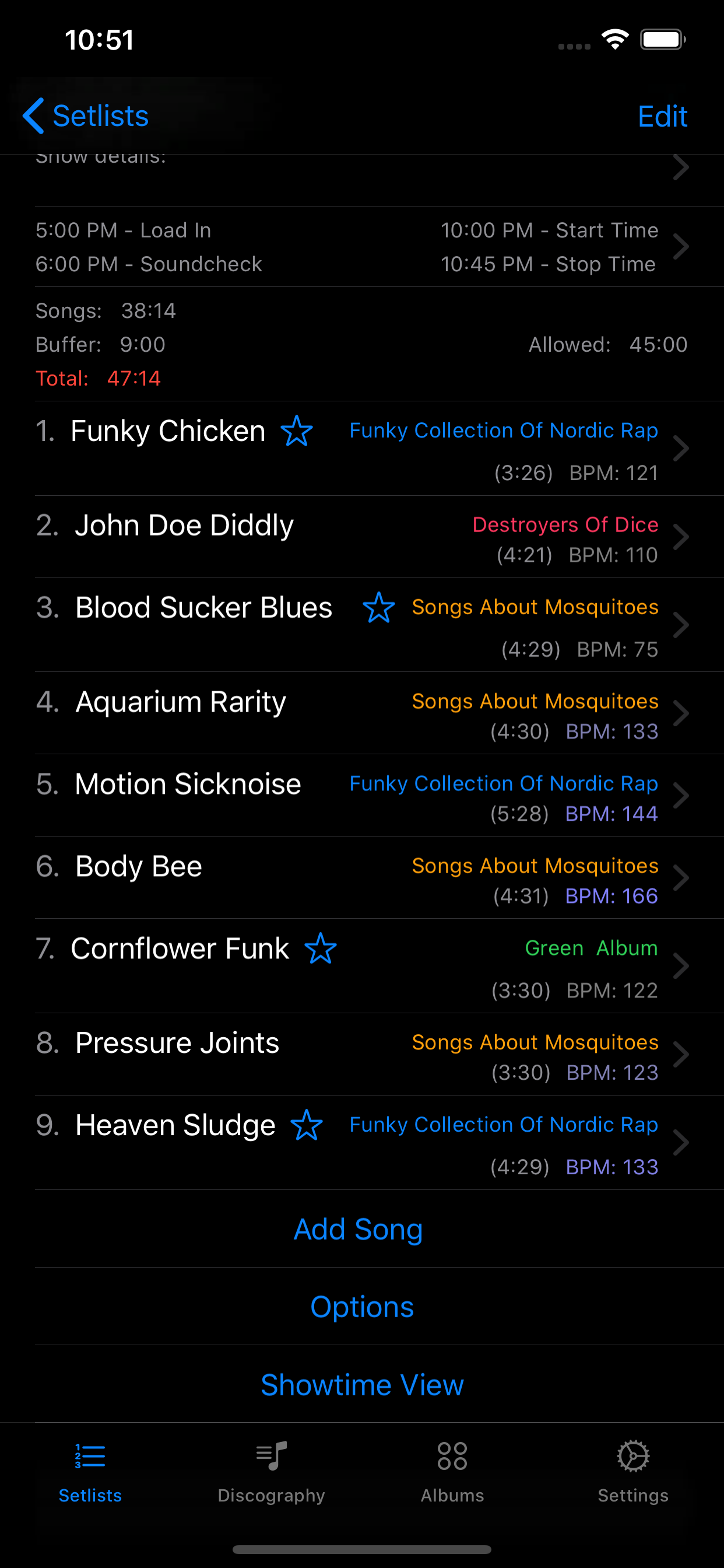 Setlist Supervisor