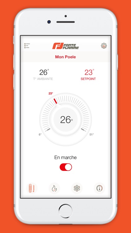 Fonte Flamme Contrôle 2