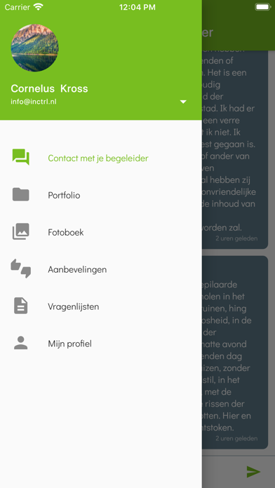 Screenshot #2 pour mijn portfolio (ePortfolio)