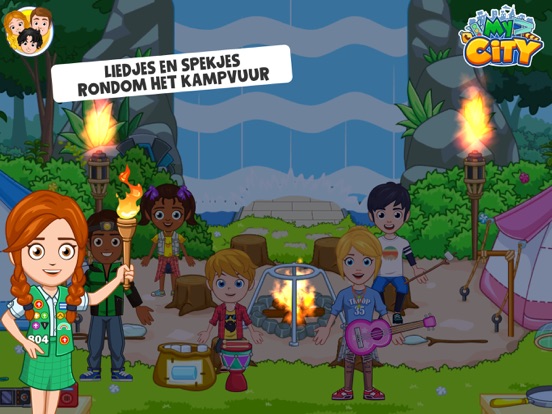 My City : Wildkamperen iPad app afbeelding 3