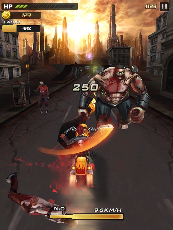 Screenshot #4 pour Death Moto 2 - zombile killer
