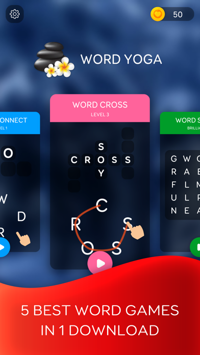 WordYoga: Word Game Collection screenshot 1