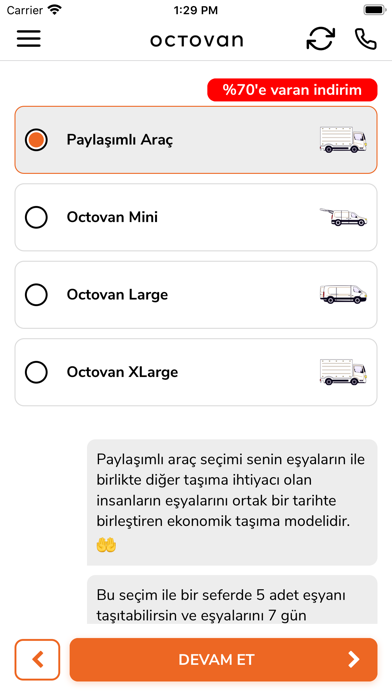 Octovan - Nakliyeci Çağır Screenshot