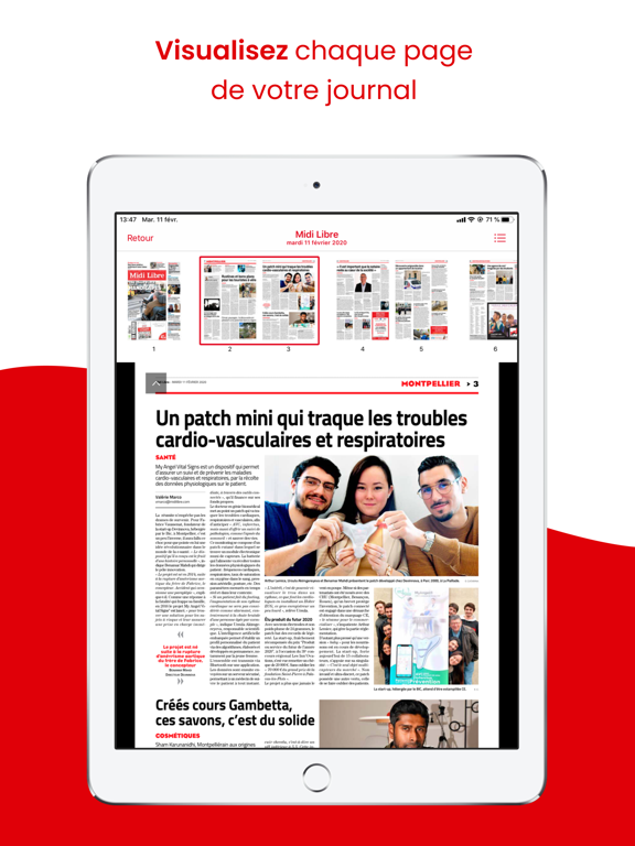 Midi Libre Le Journal iPad screenshot 4 - Magazines & Newspapers app