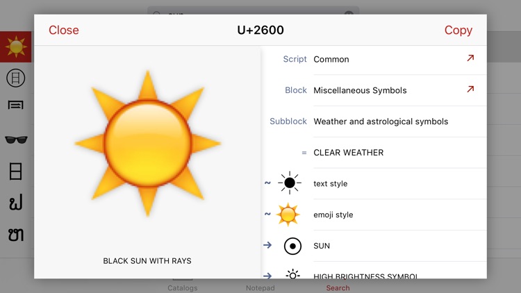 Unicode Pad Pro with keyboards
