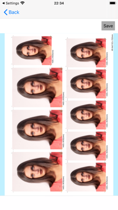 ID Photo application screenshot 1
