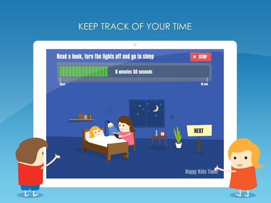 Happy Kids Timer: Home Chores iPad screenshot 4 - Education app
