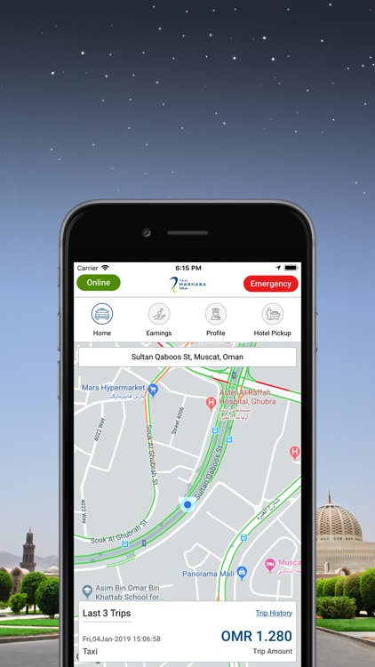 Marhaba Taxi Oman Driver