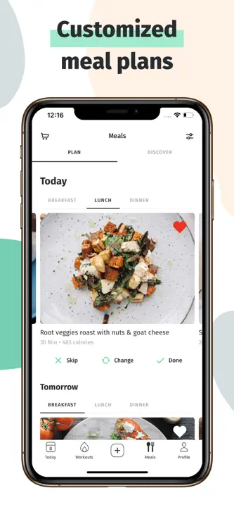 8fit Workouts & Meal Planner: Screenshot 8 von 10