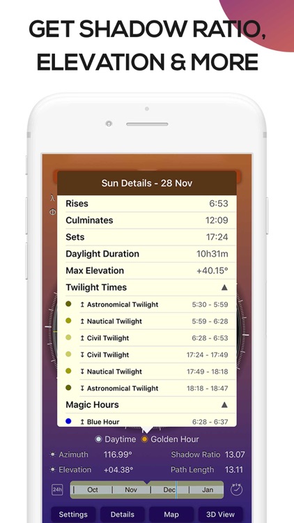 Sun Seeker Sun Tracker Compass screenshot-4