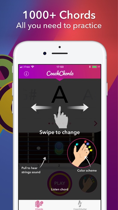 Guitar Chords: Chart Notes app Screenshot