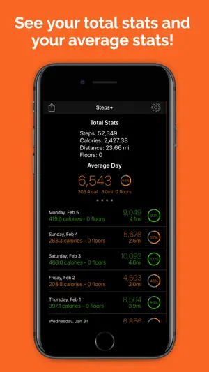 Steps+ screenshot 4