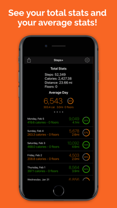 Steps+ screenshot 4