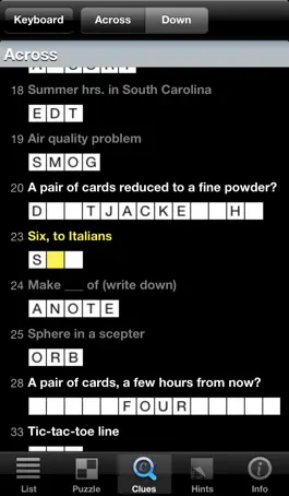 Game screenshot Crossword Light hack