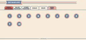 50 Easy Blues Guitar Licks screenshot #1 for iPhone