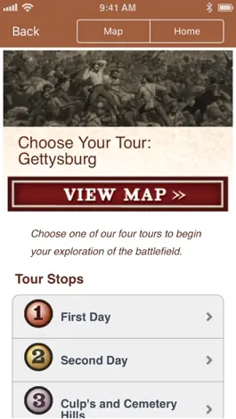 Game screenshot Gettysburg Battle App hack