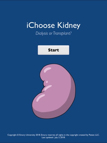 iChoose Kidney - Educational iPad screenshot