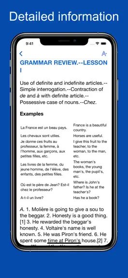 Game screenshot French Grammar and Vocabulary hack