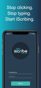 iScribeHealth screenshot #1 for iPhone