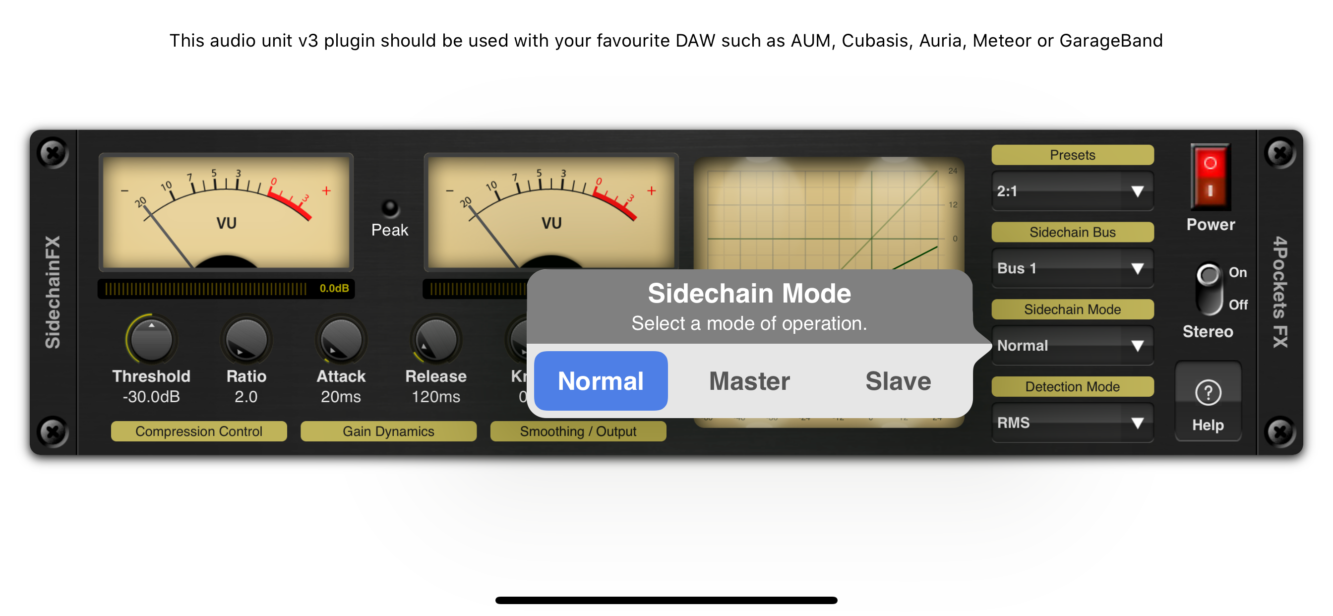 Sidechain Compressor Plugin