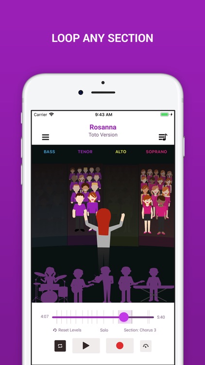 Choir Player - Learn Practice screenshot-3