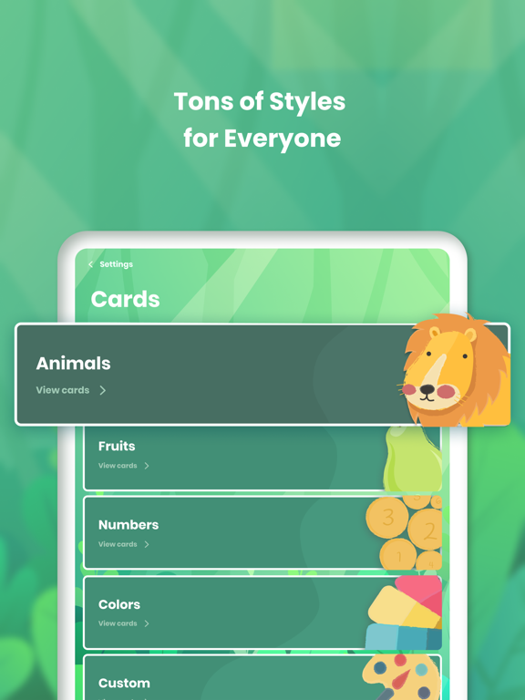 Brainy - Concentration Game iPad screenshot