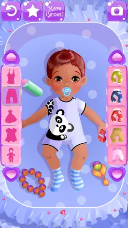 Game screenshot Одевалки малышей hack