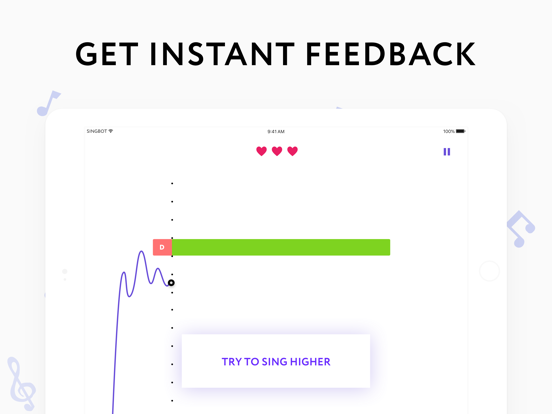 Screenshot #6 pour Sing bot: apprendre a chanter