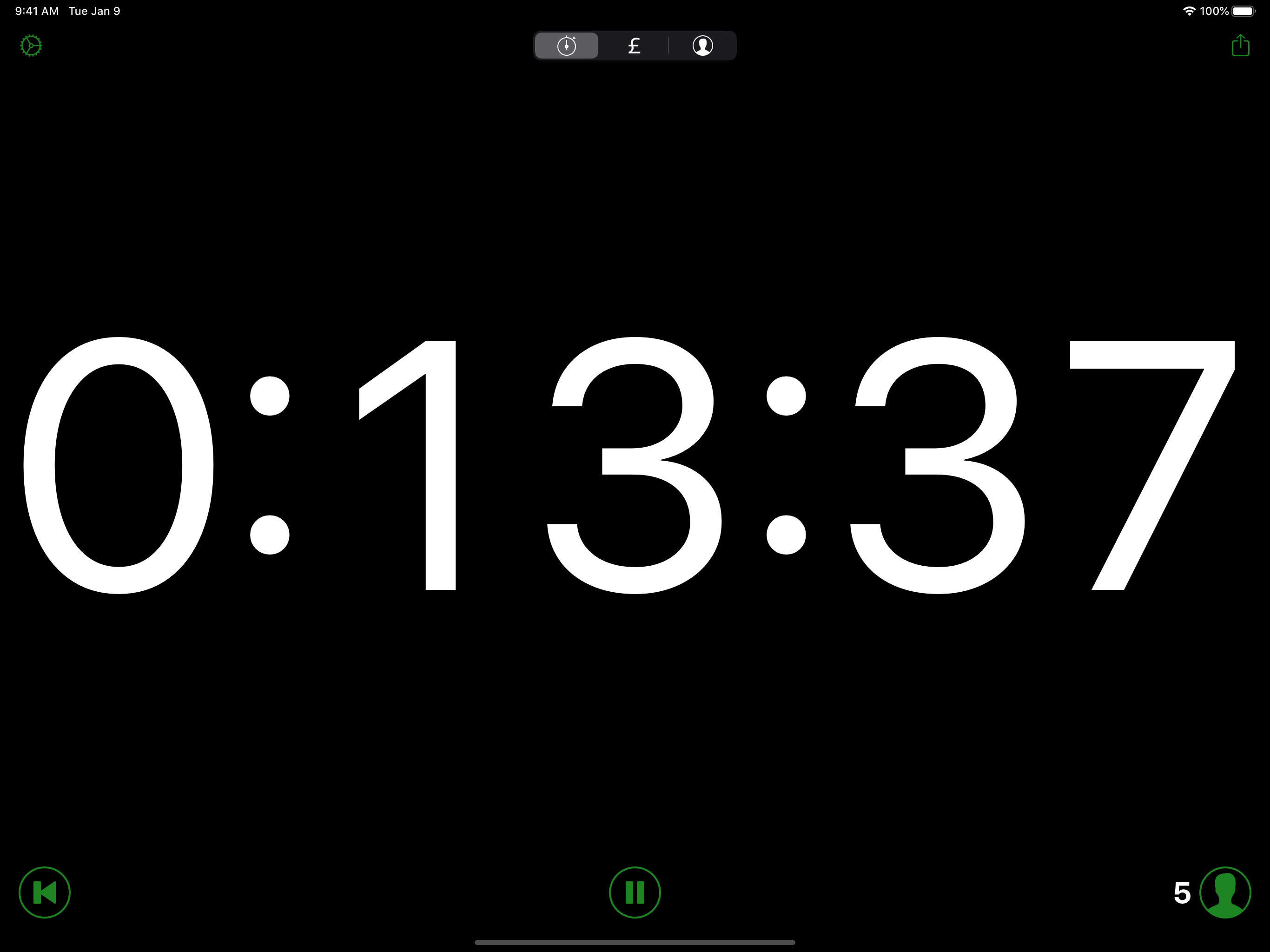 Meeting Cost Timers
