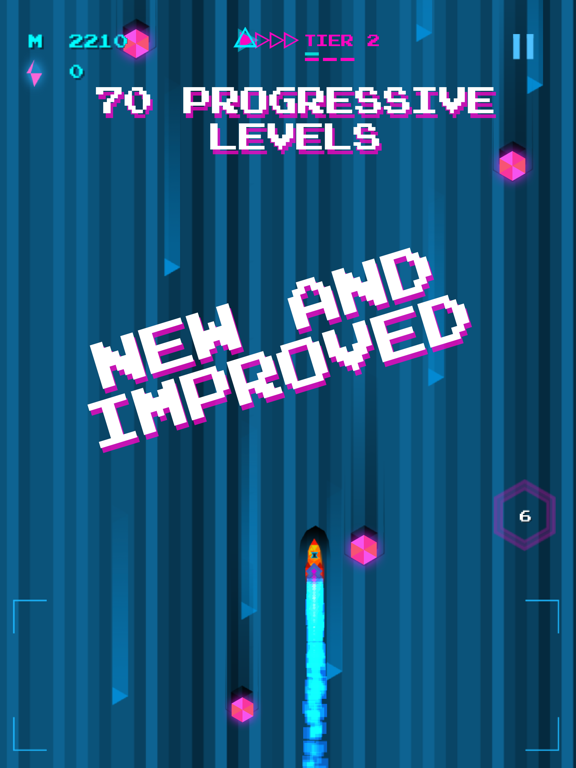 Screenshot #5 pour Trixel Rocket