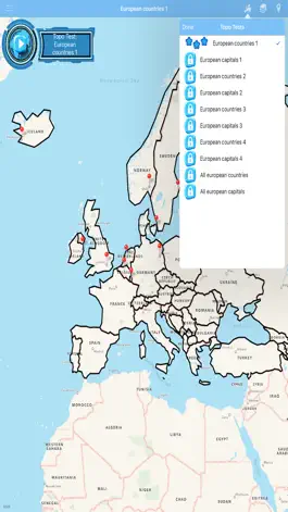 Game screenshot Topo Test Europe, topography mod apk