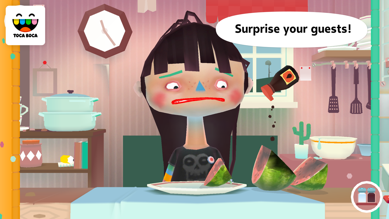 Toca Kitchen 2 screenshot 5 - iOS game interface