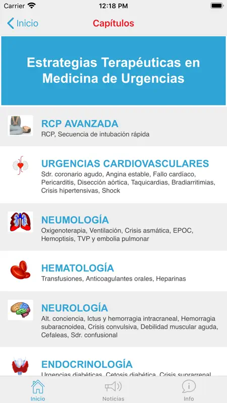 Estrategias en Urgencias screenshot 3 of 5