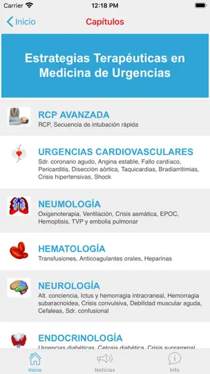 Captura de pantalla de Estrategias En Urgencias en iPhone 3