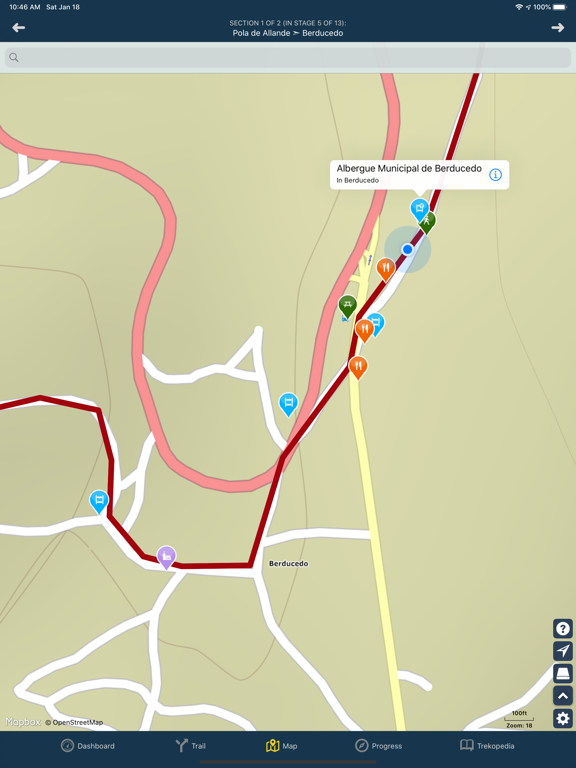 Screenshot #5 pour TrekRight: Camino Primitivo