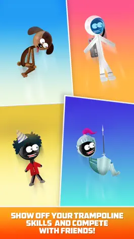 Game screenshot Stickman Trampoline Jumping hack